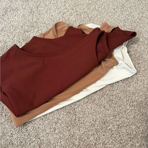 BUNDLE of 3 neutral bodysuits
